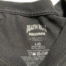 Death Row Records Black Blue and Purple T Shirt (L)