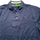 Hugo Boss Green Navy and Grey Quarter Button Jumper (L)