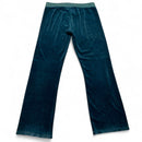 Juicy Couture Green Baggy Y2K Velour Womens Velvet Bottoms (XL)