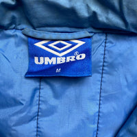 Umbro Vintage 90’s Long Football Jacket Blue (M)