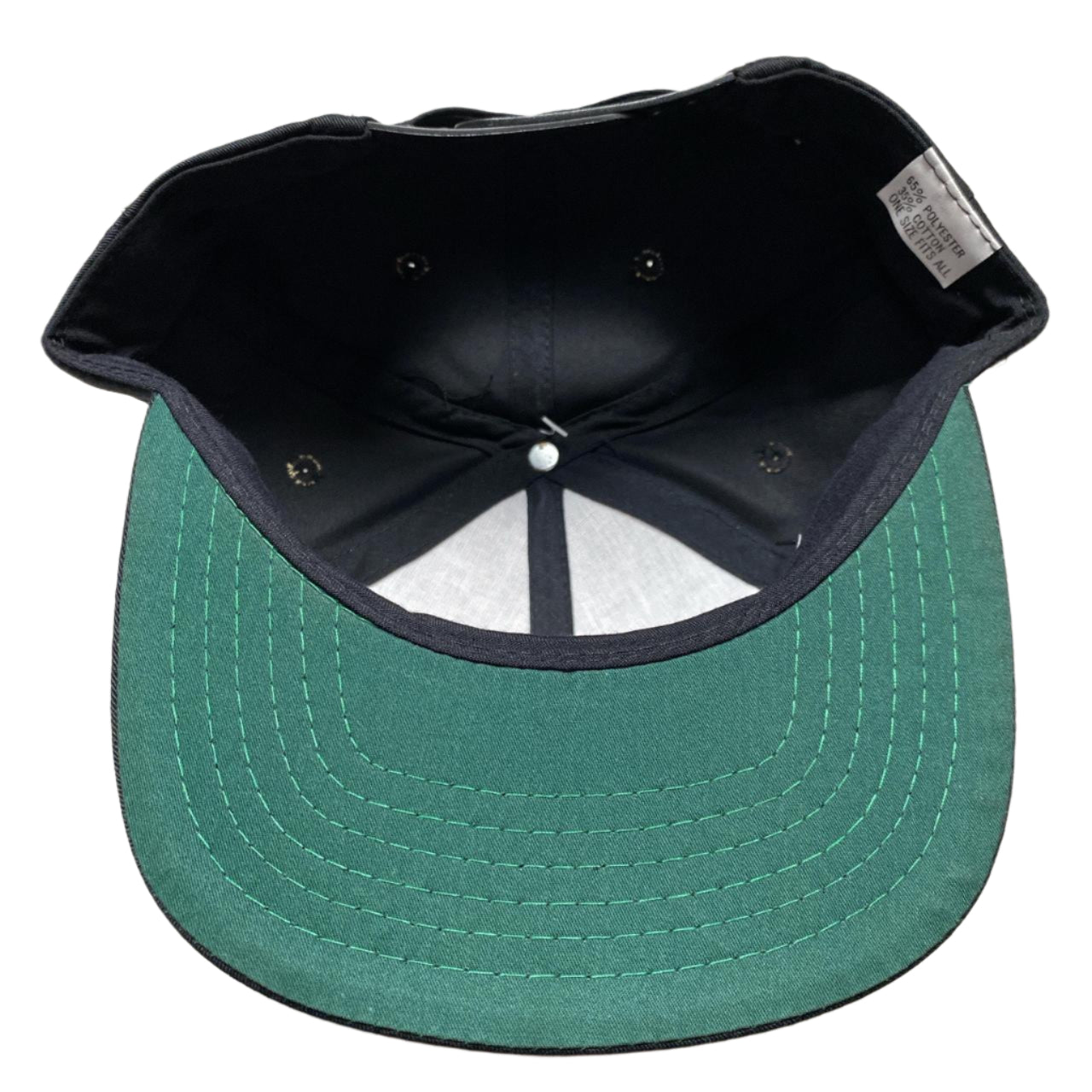 Bon Jovi Vintage 90’s Green Brim Snapback Cap Black and Red