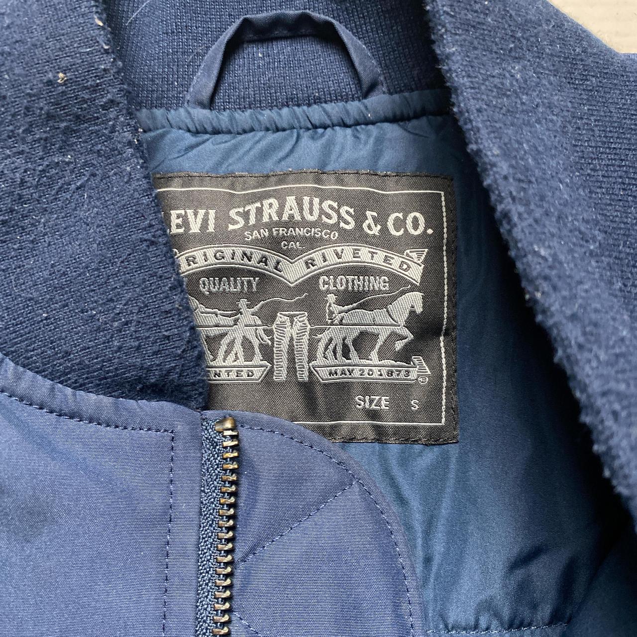 Levis Navy Bomber Jacket