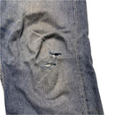 Levis 559 Baggy Blue Distressed Knee Jeans (36W)