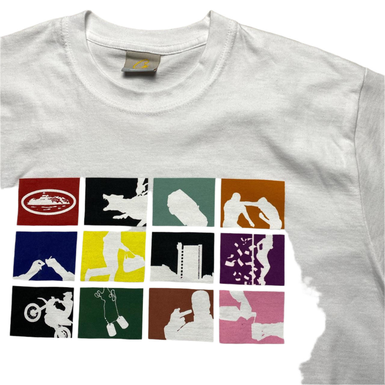 Corteiz Multi Picture T Shirt (M)