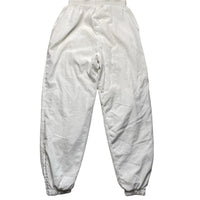 Lacoste Vintage White Shell Trackpant Bottoms (M)