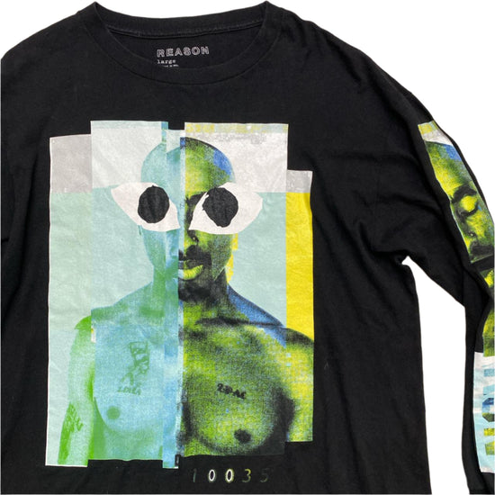 Reason New York Tupac Shakur Long Sleeve T Shirt (L)