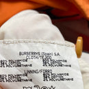 Burberry Vintage Burberrys Sailing Crew Orange and Navy Jacket (L)