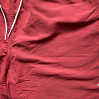 Stussy Pinky Red and White Shell Shorts (M)