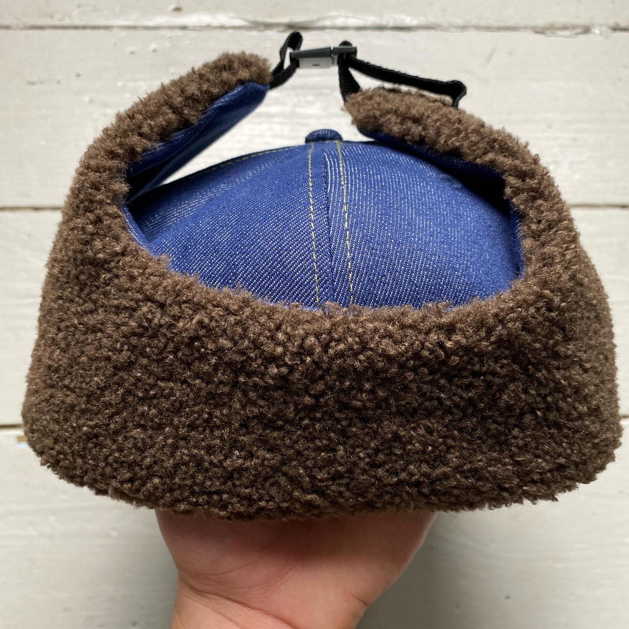 W9 Denim Dog Ear Trapper Hat