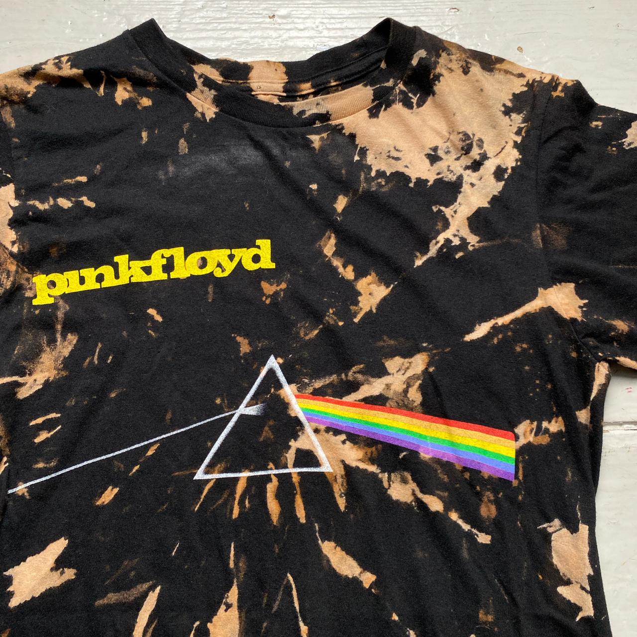 Pink Floyd Dark Side of the Moon Tie Dye T Shirt