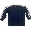 Adidas Performance Essentials Navy and White Jumper (XL)