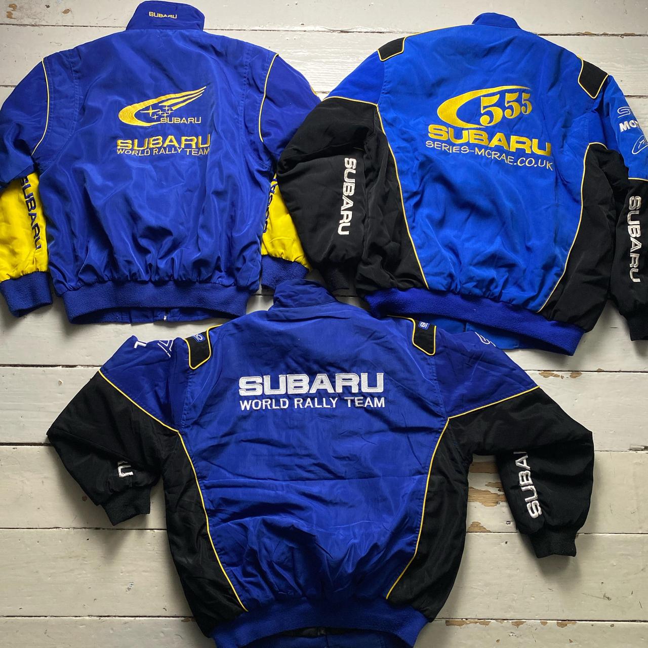 Subaru Vintage Embroidery Bomber Jackets