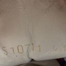 Balenciaga Arena White and Navy Low Leather Trainers