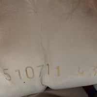 Balenciaga Arena White and Navy Low Leather Trainers