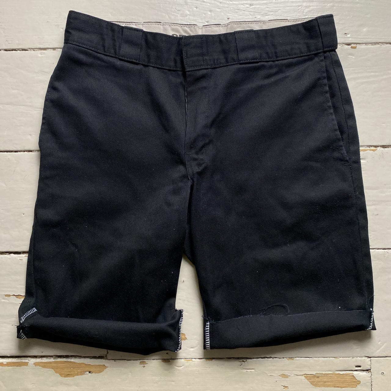 Dickies Black 874 Cut Down Trouser Shorts