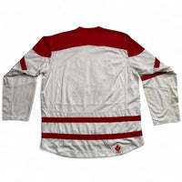 Nike Team Canada Vintage y2k Vancouver 2010 Hockey Jersey Red and White (L)