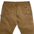 Dickies Vintage Carpenter Jeans Brown and Red (44W)