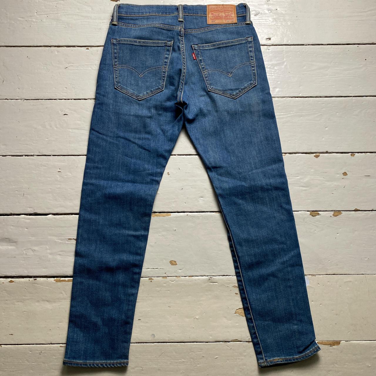 Levis 512 Navy Slim Jeans