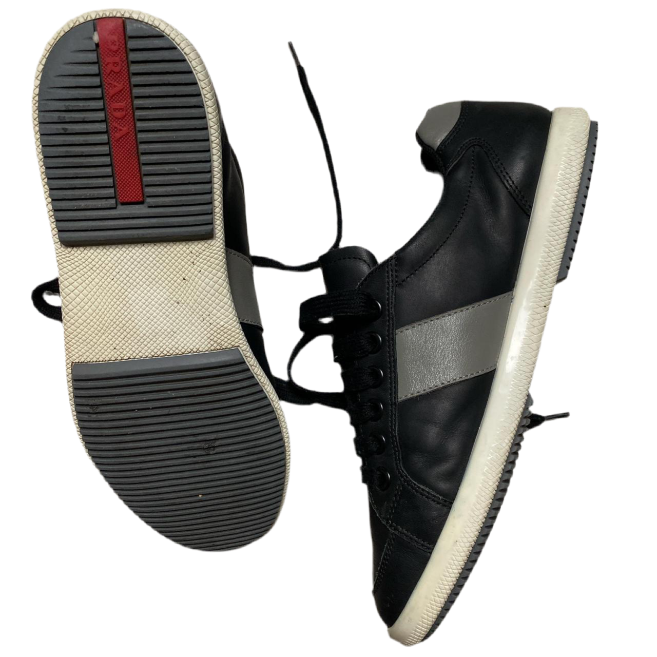 Prada Sport Low Top Vintage Womens Trainers (UK 6)