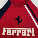 Ferrari Vintage y2k Red and Cream White Womens T Shirt (S)