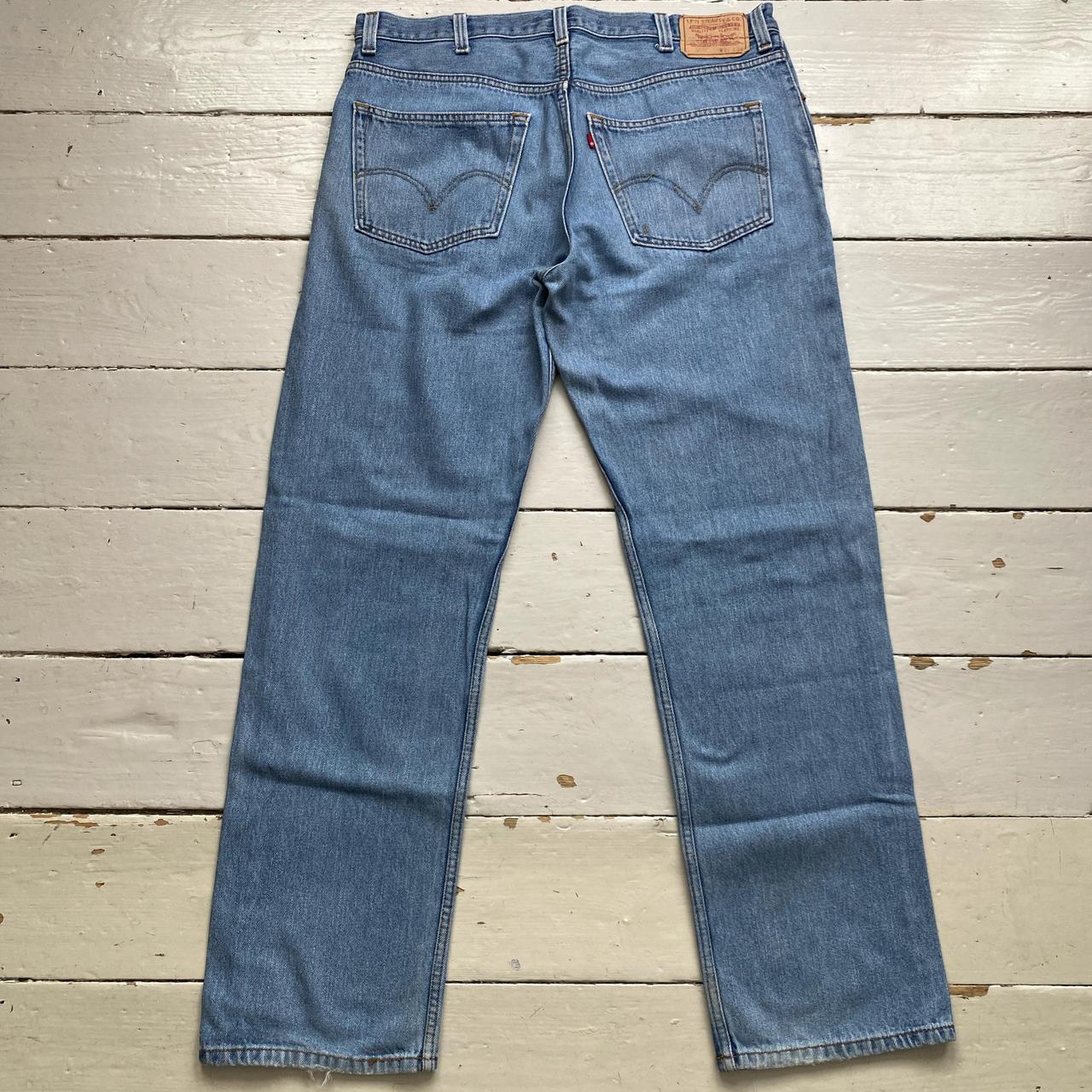 Levis 505 Light Blue Baggy Jeans