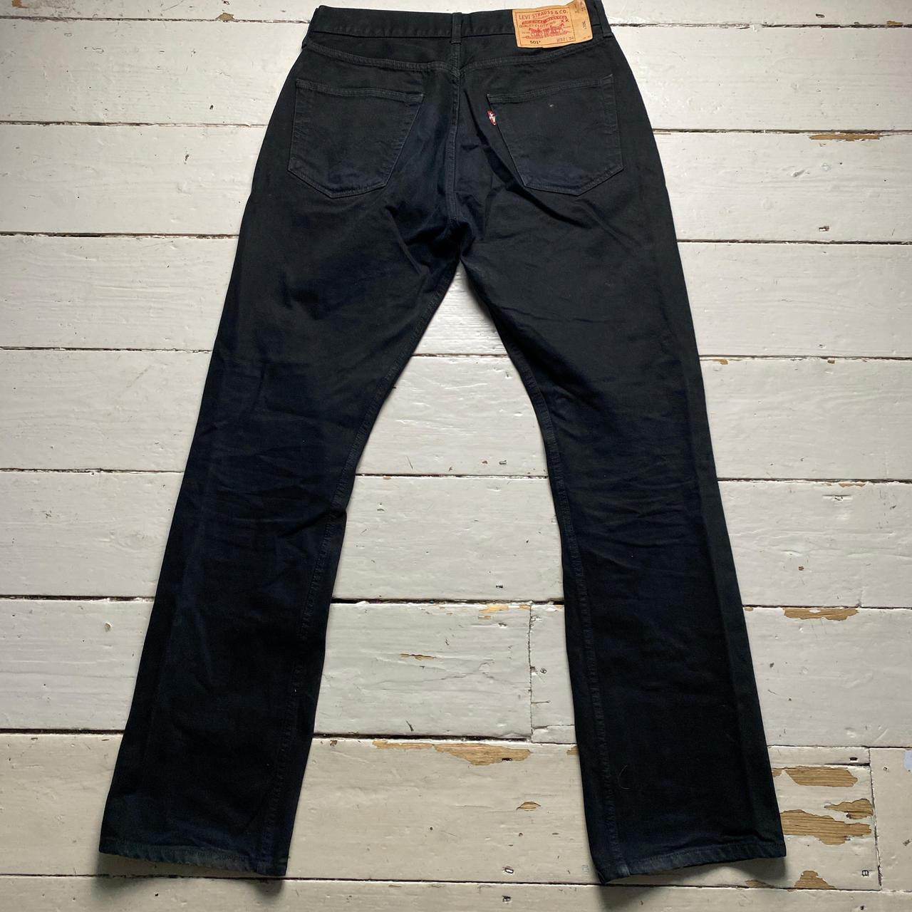 Levis 501 Vintage Black Baggy Jeans