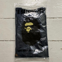 Bape A Bathing Ape Black and White T Shirt (2XL)