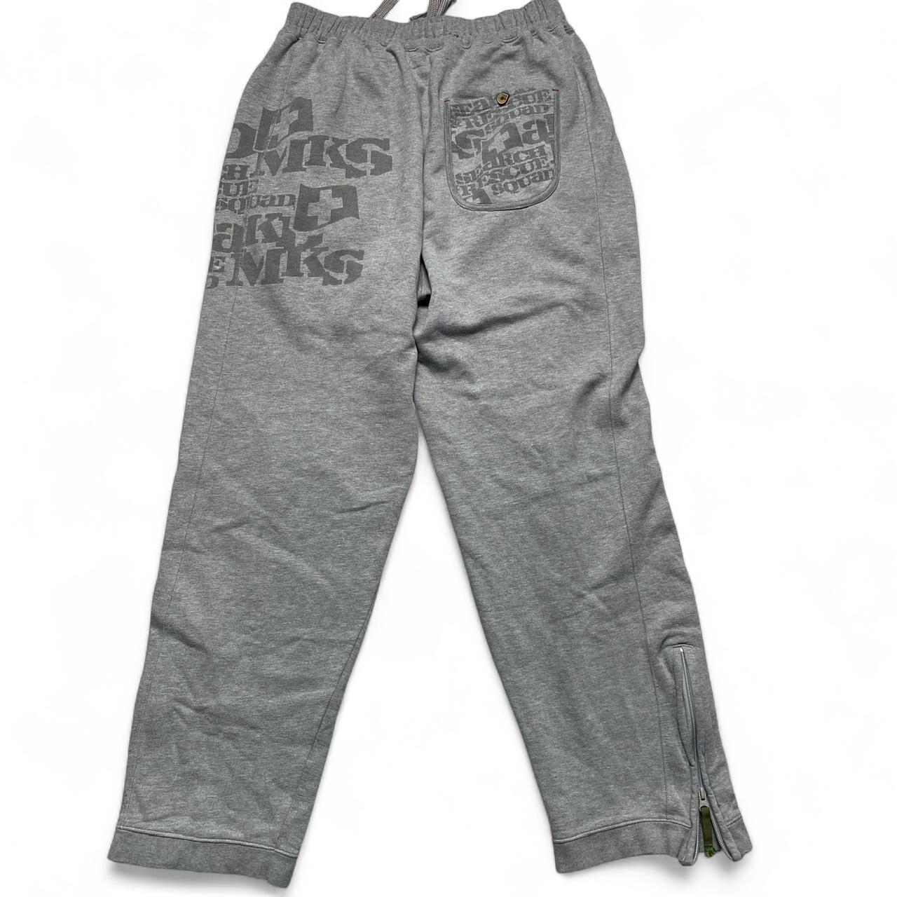 Akademiks Vintage y2k Grey Black and Red Full Tracksuit (L)