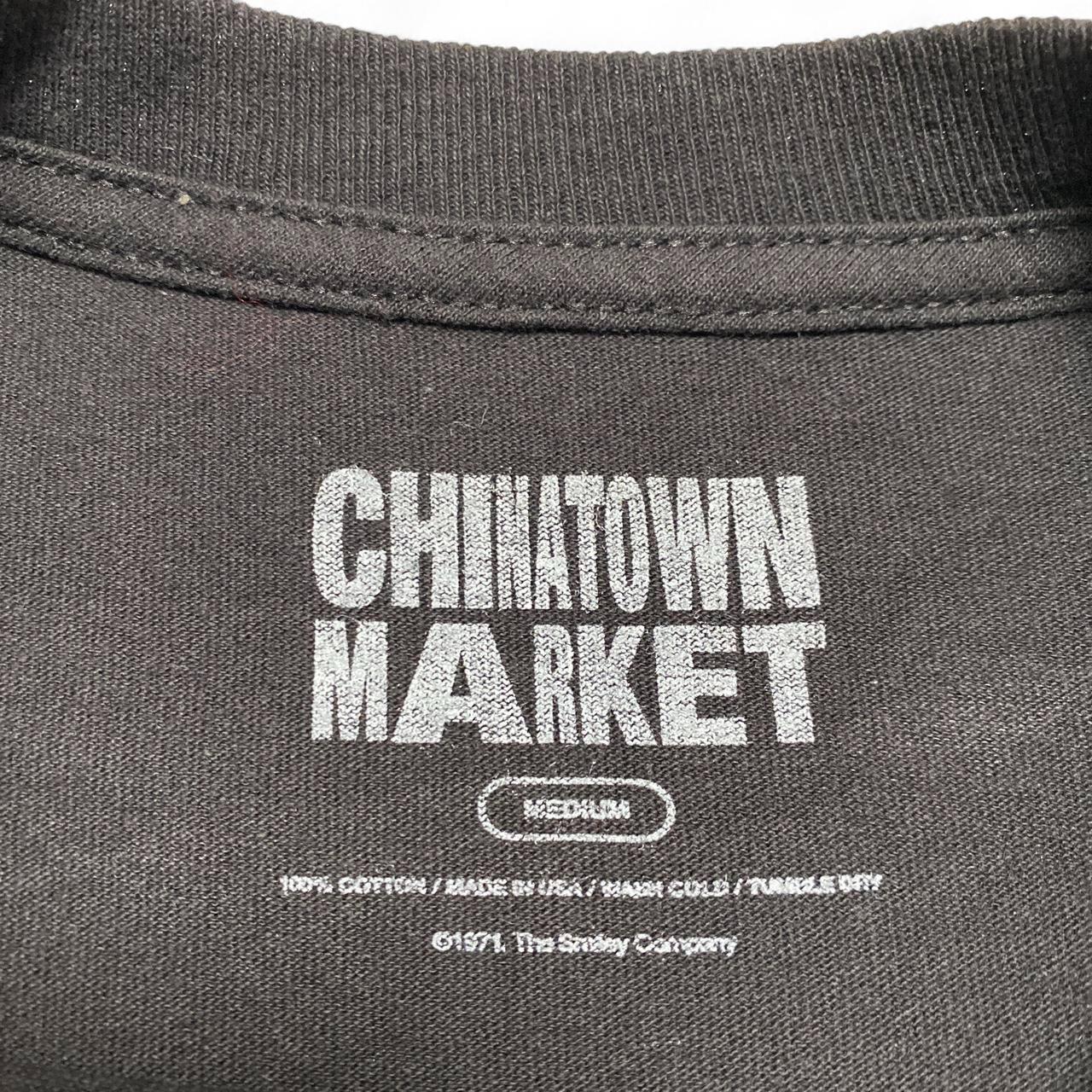 Chinatown Market Mike Tyson Smiley Boxing Black T Shirt (M)