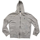 Ralph Lauren Polo Grey and Navy Pony Hoodie (M)