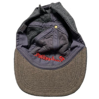 Budweiser Grey Wool and Red Embroidery Cap