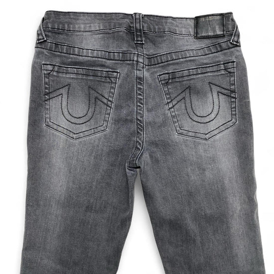 True Religion Skinny Grey and Black Womens Jeans (UK 12)