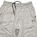 Nike Air Max White and Silver Slim Joggers (XL)