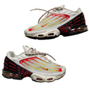 Nike Air Max Plus TN III 3 White Red and Yellow Flames (UK 5.5)