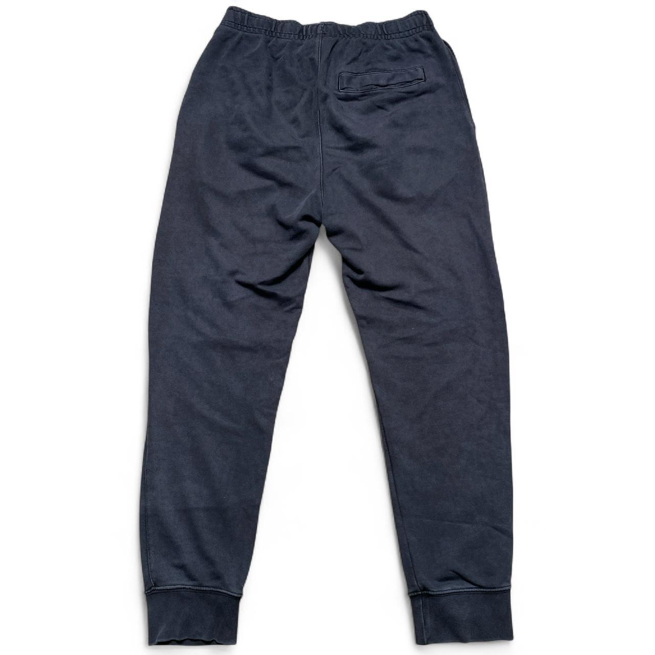 Nike Navy Grey and Green Swoosh Joggers (S)