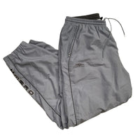 Umbro Silver and Grey Shell Trackpant Bottoms (XL)