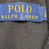 Polo Ralph Lauren Black and Grey Performance Hoodie (L)