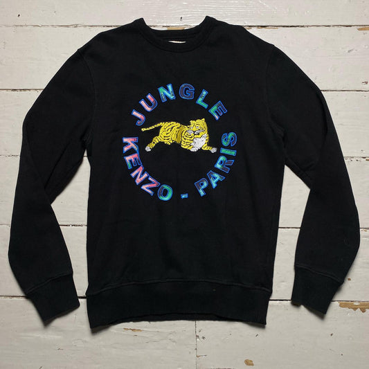 Kenzo Jungle Paris H&M Tiger Black Jumper