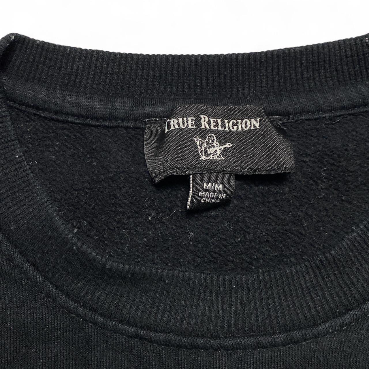 True Religion Black and White Jumper
