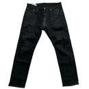 Levis 502 Slim Fit Black Jeans (32W)