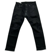 Levis 502 Slim Fit Black Jeans (32W)