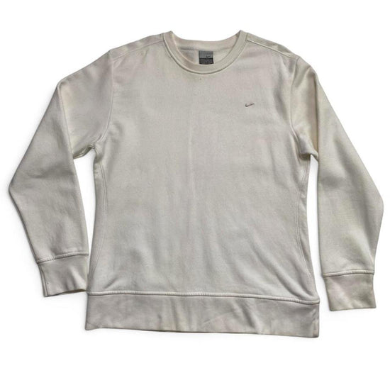 Nike Vintage Y2K White Jumper (XL)
