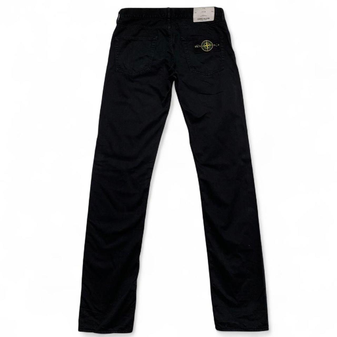 Stone Island Black Slim Straight Trouser Jeans (30W)