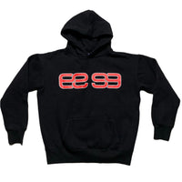 99 By JMS Above The Water Black and Red Hoodie (L)