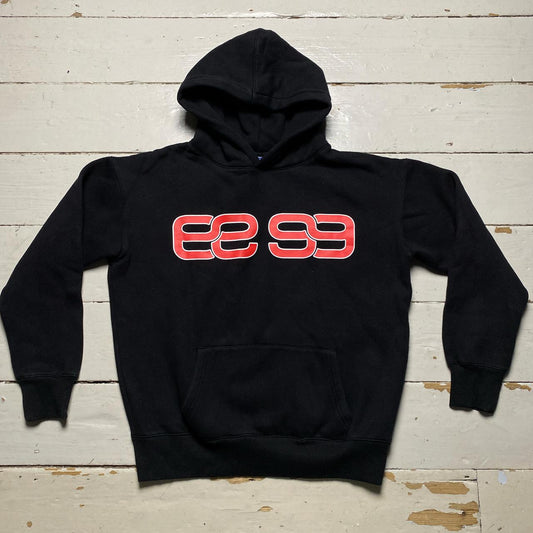 99 By JMS Above The Water Black and Red Hoodie