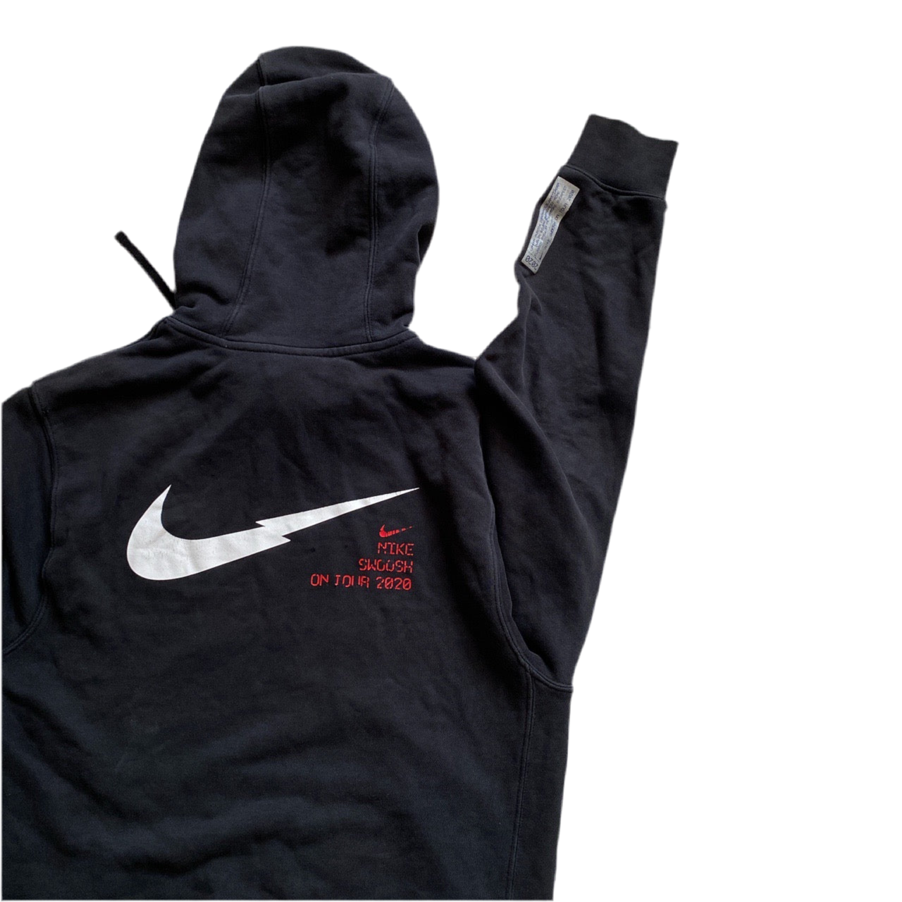 Nike Big Swoosh Black Hoodie (S)