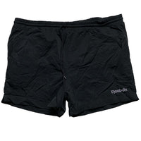 Reebok Black and White Vintage Shorts (XL)