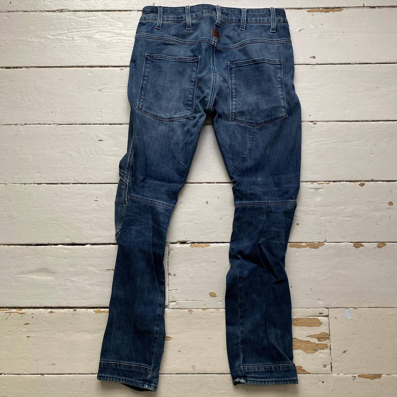 G Star Blue Twisted Jeans