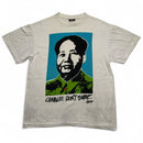 Stussy Charlie Dont Surf Vintage 90’s Single Stitch T Shirt White