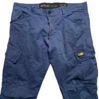 G Star Vintage Navy Cargo Combat Trousers (36W)